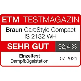 Braun CareStyle Compact IS 2132 WH