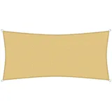 Gartenia Sunprotect sunprotect 12022 Professional Sonnensegel, 6 x 3 m, Rechteck, Wind- & wasserdurchlässig, beige