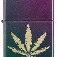 Zippo Leaf Design Iridescent Matte Sturmfeuerzeug