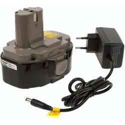 Powery Akku für Makita Radio BMR100  inkl. Ladegerät 2000mAh