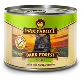 Wolfsblut Hundefutter für ausgewachsene Hunde, Dark Forest, 200 g