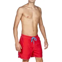 Arena Badeshorts Fundamentals Solid Boxer Red/Turquoise S