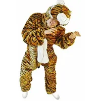 Ikumaal Tiger-Kostüm, F14 XL, für Erwachsen-e Männer Frau-en, Wild-Katze Kostüm-e Fasching Karneval Fasnacht Faschingskostüm-e Karnevalskostüm-e