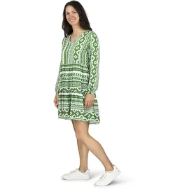 denimfy Kleid A-Linie Grün L/XL