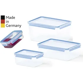 Emsa Frischhaltedose CLIP & CLOSE 9,9 cm hoch transparent 2,2 l,