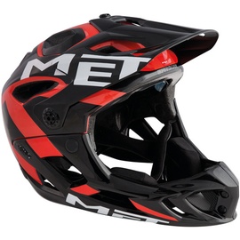 MET-Helmets Parachute 51-56 cm black/red