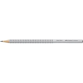 Faber-Castell Bleistift Grip 2001 B silber