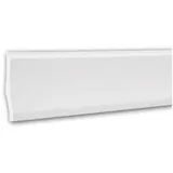 Profhome 153104F Flexible Leiste Zierleiste Modernes Design Weiß