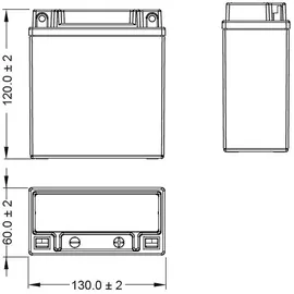 Fulbat FB5L-B 5,3 Ah 65 A