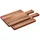 KUPPELS NICE Schneidebrett-Set Holz 2-tlg. 35 x 18 cm Braun