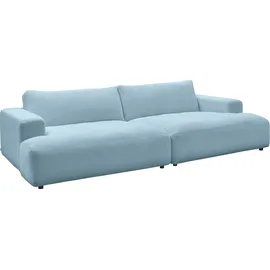 Musterring Loungesofa »Lucia«, Cord-Bezug, Breite 292 cm blau
