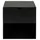 Actona Nachtschrank Joliet 30 x 30 x 25 cm Schwarz