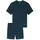 SCHIESSER Pyjama Comfort Essentials Dunkelblau 58