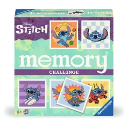 Ravensburger Spiel - Challenge memory® Disney Stitch. Ein herausforderndes memory® für 2 -8 Stitch-Fans ab 6 Jahren