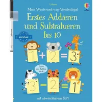 Usborne Verlag Mein Wisch-und-weg-Vorschulspaß: Erstes Addieren und Subtrahieren bis