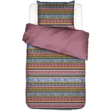 Essenza Bettwäsche Lita, Pink, Textil, Blume, 135x200 cm, Oeko-Tex® Standard 100, Schlaftextilien, Bettwäsche, Bettwäsche, Flanell-Bettwäsche