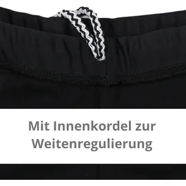 Aquarti Kurze Badehose Schwarz/Graphit/Rot 146