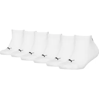 Puma Sneakersocken »PUMA KIDS PLAIN SNEAKER 6P ECOM« 6 Paar, mit verstärktem Zehenbereich PUMA black