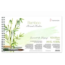 Hahnemühle Papier Bamboo Carnet de Voyage, 15,3 x 25 cm Hochformat, 265 g/m2