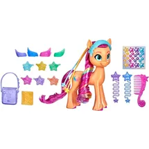 Hasbro My Little Pony: A New Generation Regenbogenmähne Sunny Starscout 15 cm mehrfarbig mit 17 Accessoires