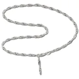SilberDream Fußkette Silber 925 Sterling Silber ca. 27cm Singapurkette Singapur | Gr.: onesize