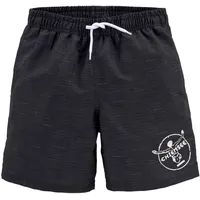 Chiemsee Badeshorts für Kinder, schwarz, 122/128, cm 7-8J