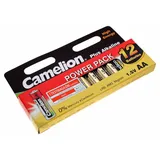 Camelion 12er Power Pack Camelion Plus Alkaline Batterien AA Mignon [LR6-HP12] LR6 AM3 MN