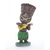 DIXIE STORE Wackelfigur Auto Lustig Hawaii Deko Auto - 11cm Wackelfigur Auto Gadget - Wackeldackel fürs Auto Deko Innen - Autos Spielzeug - Auto Innenraum Zubehör Innenraum Deko - Tiki Ukulele