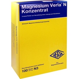VERLA Magnesium Verla N Konzentrat Pulver 100 St.