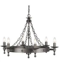Elstead Lighting Warwick 6-flg. (WR6 GRAPHITE)