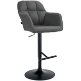 CLP Barhocker Natoma Stoff schwarz