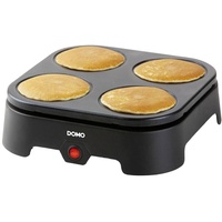 Domo DO1094P Pancake-Maker Antihaftbeschichtung Schwarz