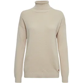 Oxmo Rollkragenpullover grau XS