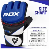 Rdx sports MMA Handschuhe F12 blau XL