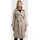 khujo Trenchcoat "ENZA", Damen, Gr. L, beige (latte braun), Web, 100% Baumwolle, regular fit knielang, Raglanärmel abgesteppte Kante verstellbar, Mäntel