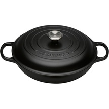 Le Creuset Signature Gourmet-Profitopf 30 cm schwarz