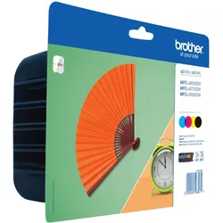 Brother LC129XL Value Pack - 4er-Pack - Schwarz, Gelb, Cyan, Magenta