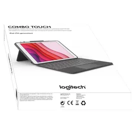 Logitech Combo Touch Tastatur Case für iPad 10,2'' graphit