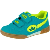 LICO Bernie V Hallenschuhe, Petrol Lemon, 25 EU