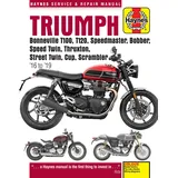 Haynes Triumph Bonneville T100, T120, Speedmaster, Bobber, Speed Twin, Thruxton, Street Twin, Cup, Scrambler (16 to 19): 16 to 19 (Haynes Service & Repair Manual, 6401)