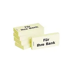 BIZSTIX Haftnotiz Für Ihre Bank gelb 1301010106 5ST