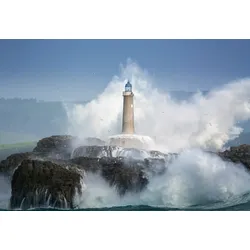 Fototapete PAPERMOON "Photo-Art SERGIO SAAVEDRA RUIZ, WILDNIS", bunt, B:5,00m L:2,80m, Vlies, Tapeten