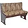 moebel-direkt-online Sitzbank Merlin Braun 120 x 40 x 48 cm
