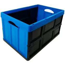 Tontarelli - Faltbare Box 62L Schwarz und Blau