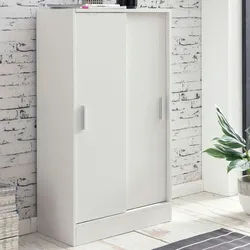 Kadima Design Aktenschrank aus Holz, modern, wasserabweisend, kratzfest. 60x29x108 cm