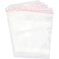 TRU Components Druckverschlussbeutel ohne Beschriftungsstreifen (B x H) 80mm x 120mm Transparent Polyethylen