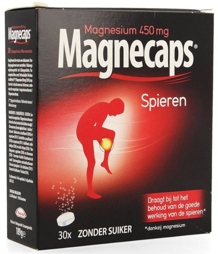 Magnecaps® Muscles 30 pc(s) comprimés effervescents