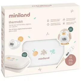 MINILAND BABY Miniland Valencia. Set mit drei Babythermometern in einem praktischen Etui.