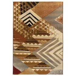 Teppich AURORA braun/multi - BL 160x235 cm