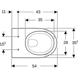 Geberit Renova Nr. 1 (203050000)